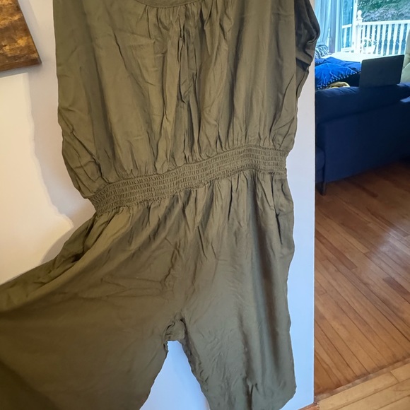 Women’s XXL Army Green Cami Jumpsuit - Buenos Ninos B&N - Picture 7 of 7